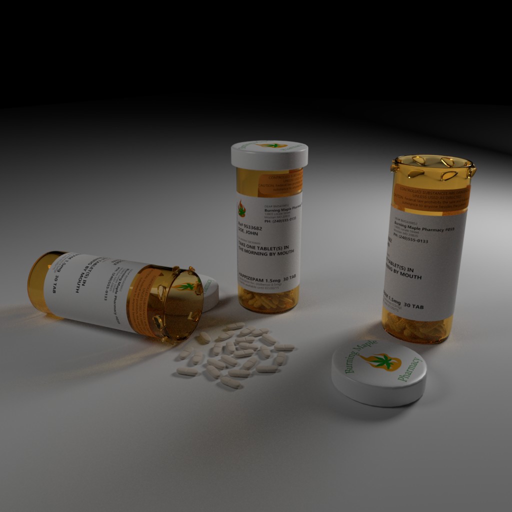 Customizable Pill bottle preview image 1